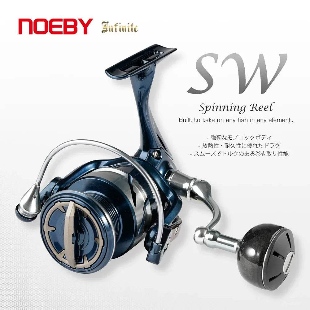 Noeby INFINITE Saltwater Spinning Reel - Fish & Cheaps | Fishing & Outdoor Gear