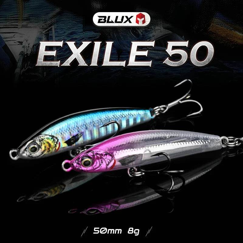 BLUX EXILE 50 Sinking Gravity Pencil – Heavy Stick Lure - Fish & Cheaps | Fishing & Outdoor Gear