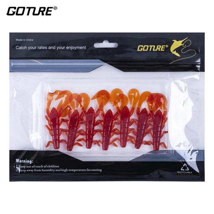 Goture 65mm Soft Bait Lure Set - Fish & Cheaps | Fishing & Outdoor Gear