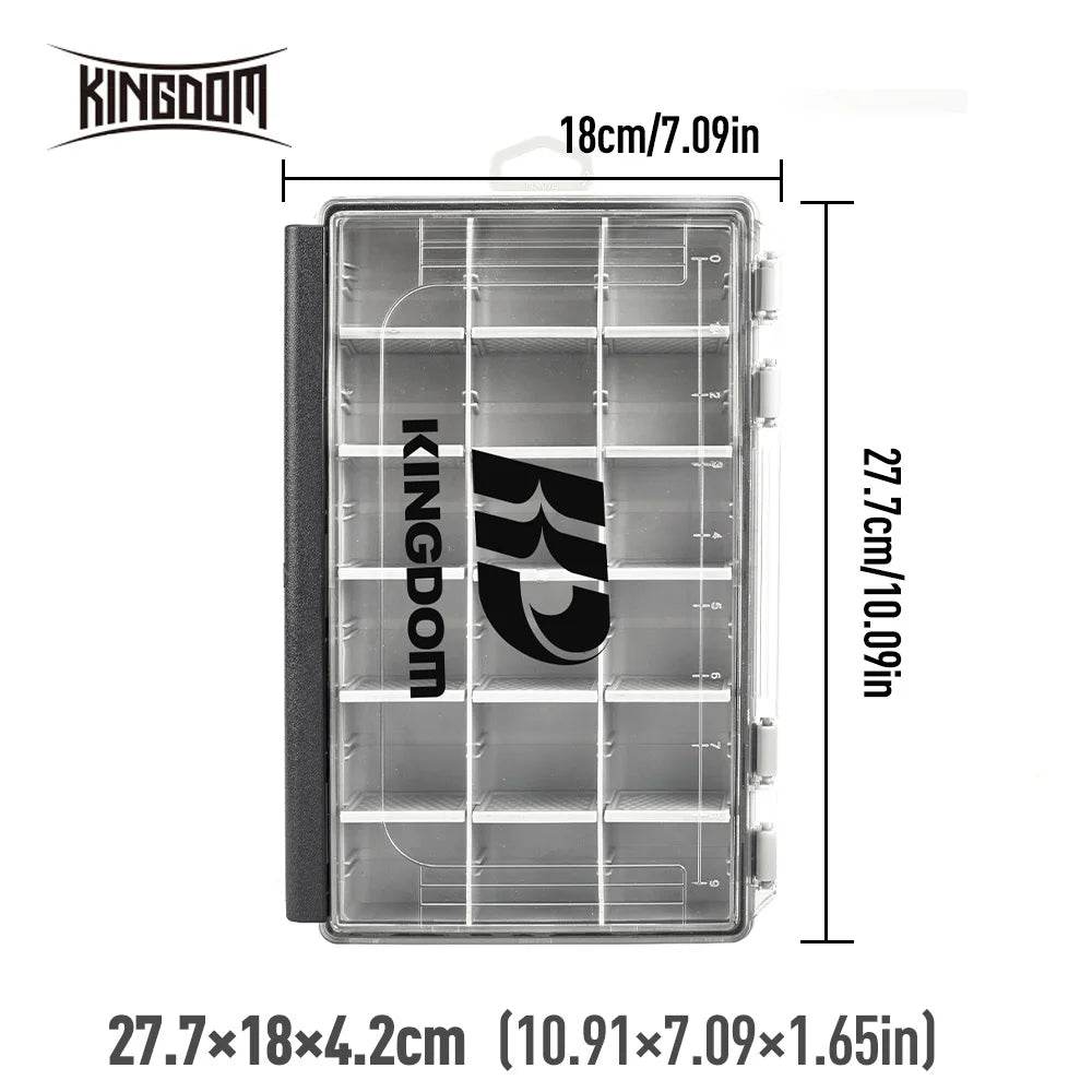 Kingdom HyperSeal Tackle Box – Detachable Lure Storage - Fish & Cheaps | Fishing & Outdoor Gear