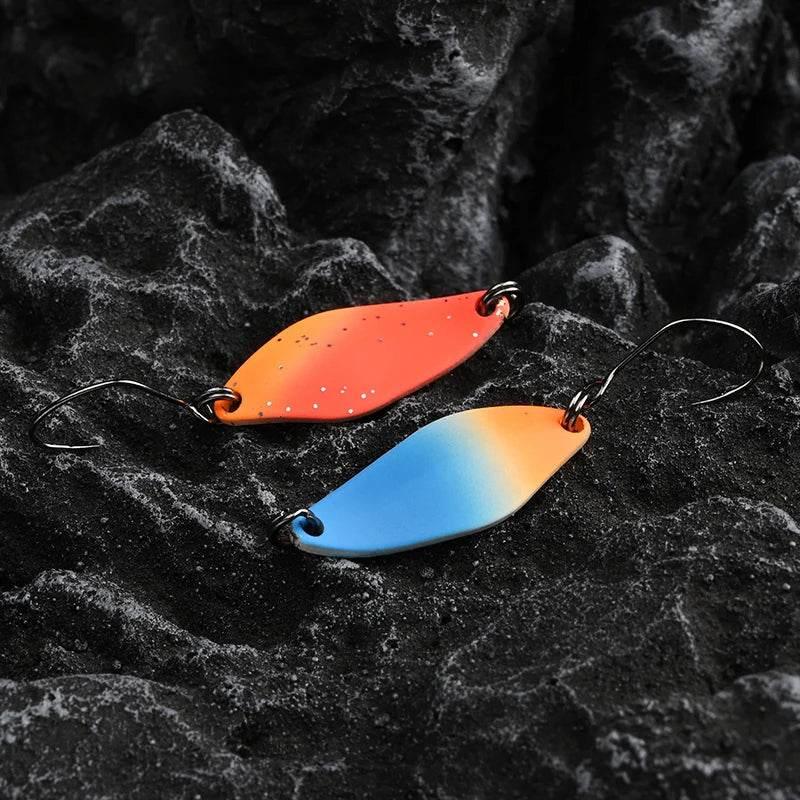 BLUX 2.4g Mini Metal Spoon – Colourful Stream Lure - Fish & Cheaps | Fishing & Outdoor Gear