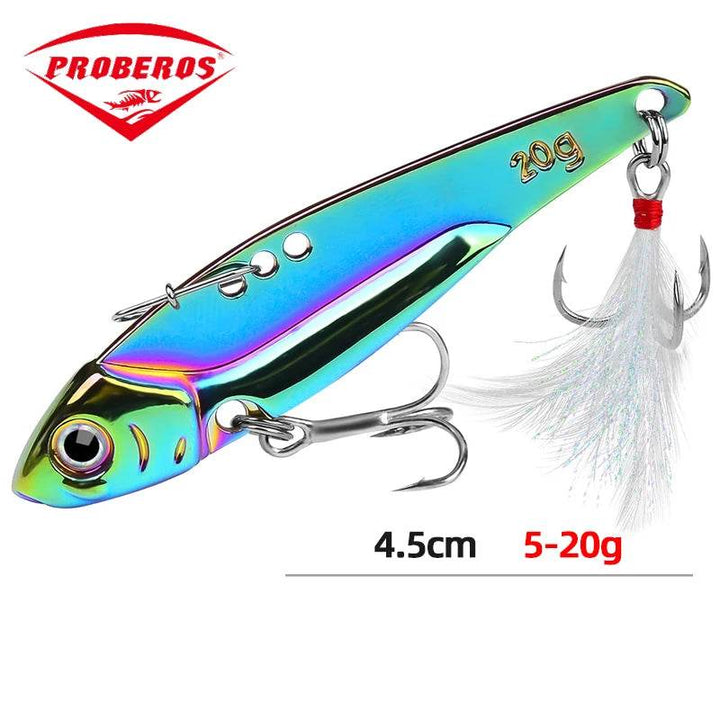 PROBEROS VIB 3D Eyes Spinner Lure - Fish & Cheaps | Fishing & Outdoor Gear