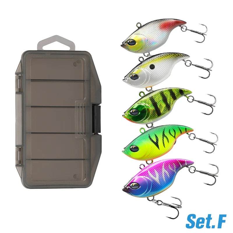 TSURINOYA 50S TEMPTER VIB Lure Kit - Fish & Cheaps | Fishing & Outdoor Gear