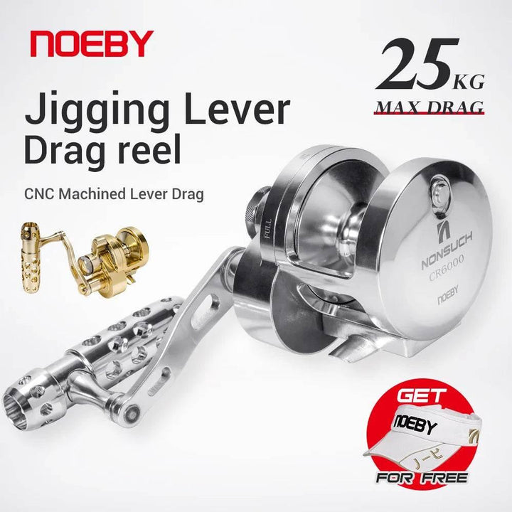 Noeby Slow Jigging Reel – CNC Metal Power - Fish & Cheaps | Fishing & Outdoor Gear