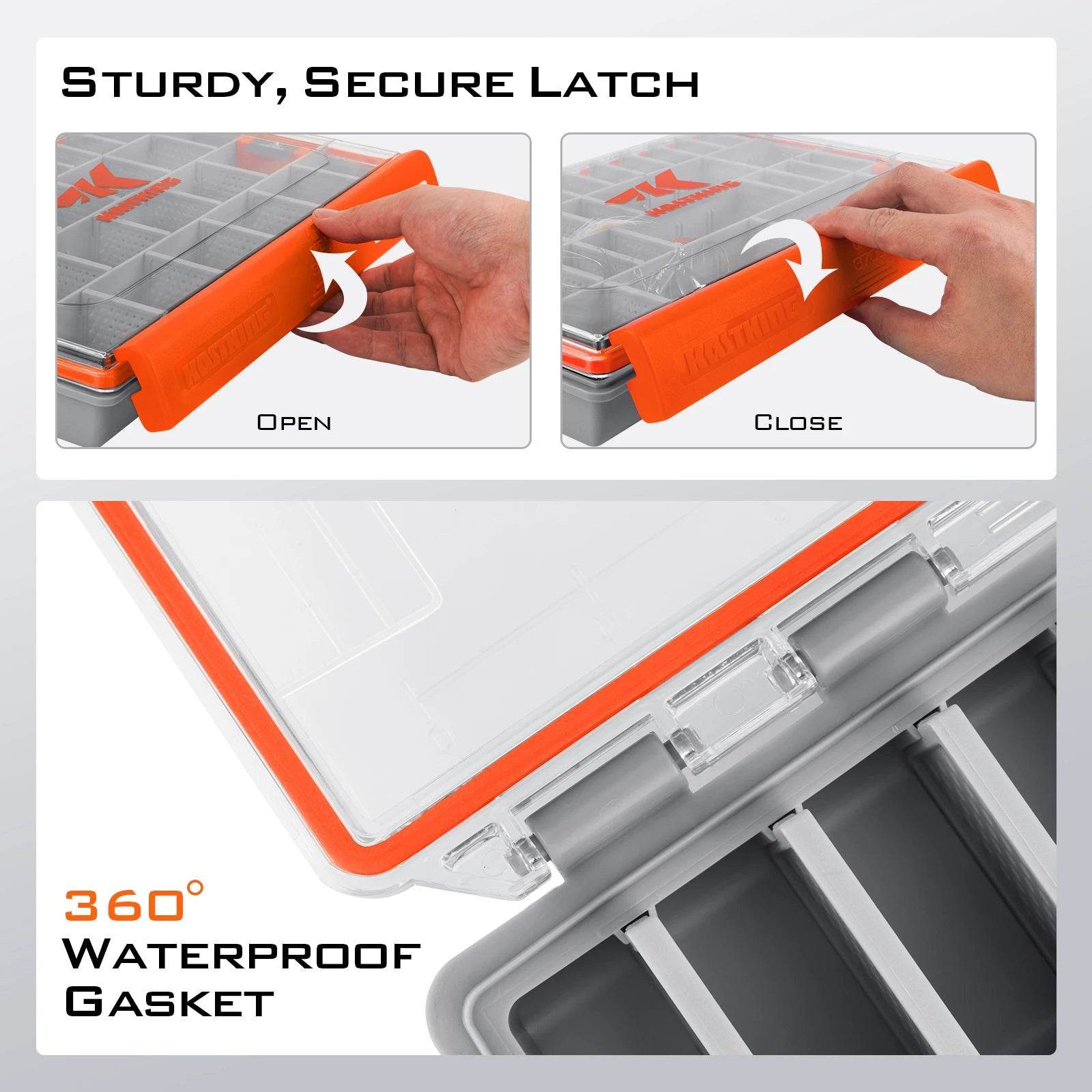 KastKing HyperSeal Waterproof Tackle Box - Fish & Cheaps | Fishing & Outdoor Gear