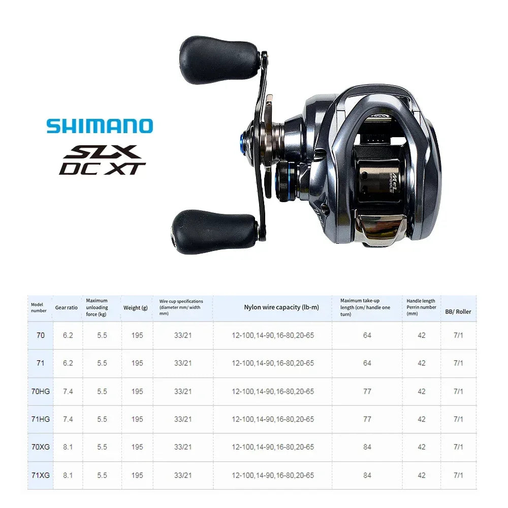 SHIMANO SLX DC XT Baitcast Reel - Fish & Cheaps | Fishing & Outdoor Gear