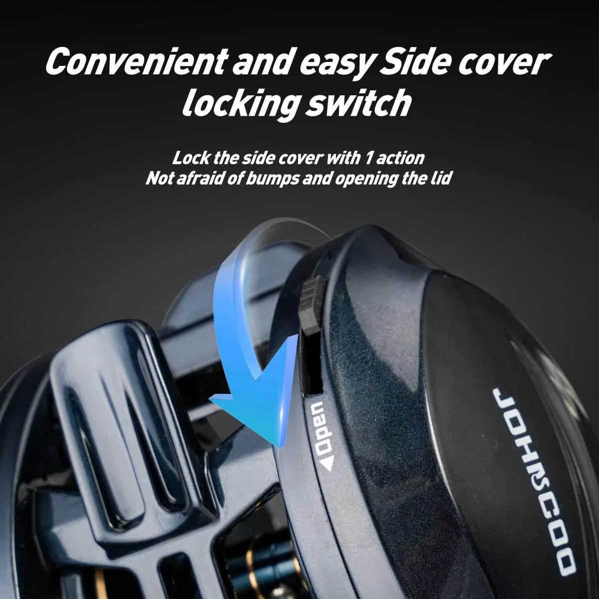 JOHNCOO ARES Baitcasting Reel: Low Profile Power - Fish & Cheaps | Fishing & Outdoor Gear