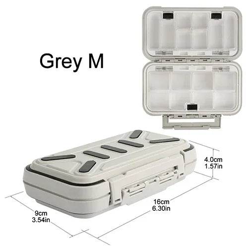 Goture Waterproof Double Side Tackle Box - Fish & Cheaps | Fishing & Outdoor Gear