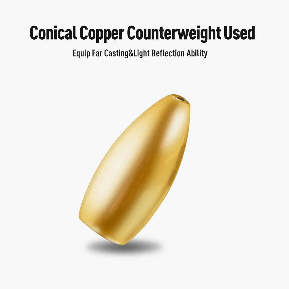 Kingdom Spinner Lure Set – 5 Piece Assortment - Fish & Cheaps | Fishing & Outdoor Gear