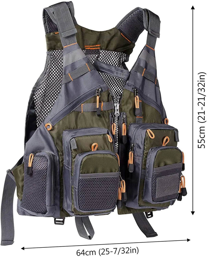 Bassdash Lightbare Breathable Fishing Vest - Fish & Cheaps | Fishing & Outdoor Gear