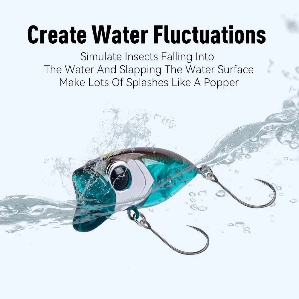 Kingdom Micro Minnow 35mm Floating Popper - Fish & Cheaps | Fishing & Outdoor Gear