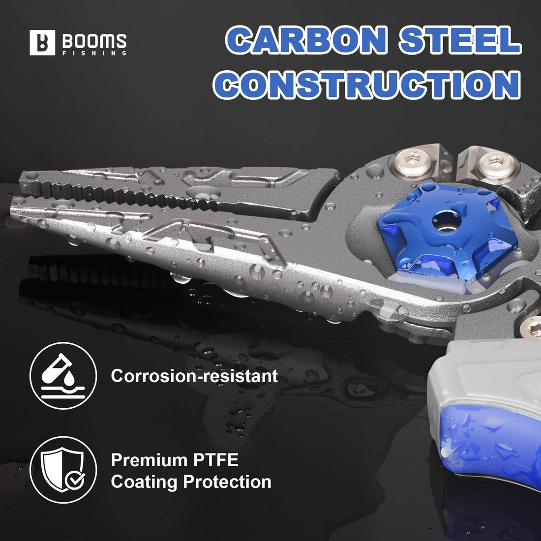 Booms Fishing F09 Saltwater Hook Remover Pliers - Fish & Cheaps | Fishing & Outdoor Gear