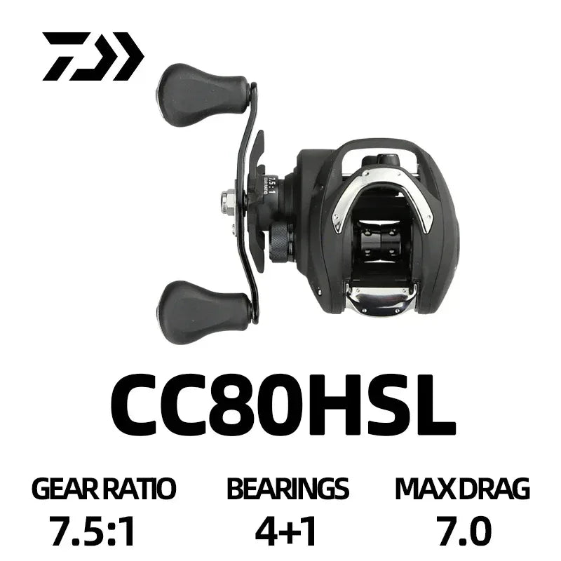 Daiwa CC80 CR80 Baitcast Reel - Fish & Cheaps | Fishing & Outdoor Gear