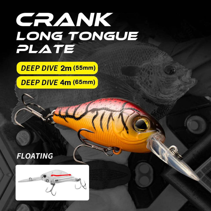 JOHNCOO Floating Crankbait Wobbler - Fish & Cheaps | Fishing & Outdoor Gear