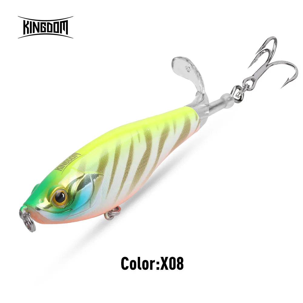 Kingdom Propeller Topwater Pencil Lure - Fish & Cheaps | Fishing & Outdoor Gear