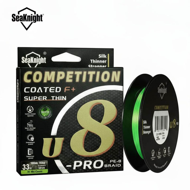 SeaKnight U8 Pro 8-Strand Braid – Super Thin - Fish & Cheaps | Fishing & Outdoor Gear