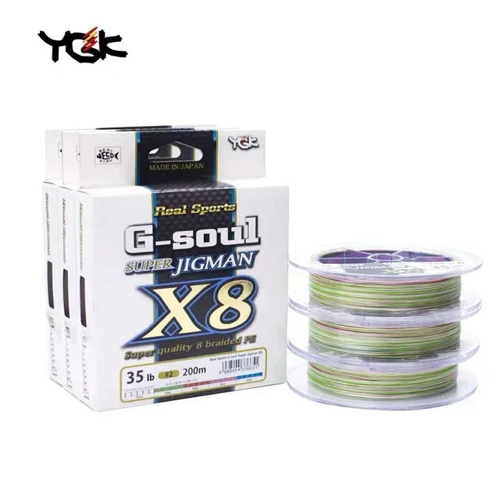 YGK X-Braid G-Soul X8 Super Jigman PE Fishing Line - Fish & Cheaps | Fishing & Outdoor Gear