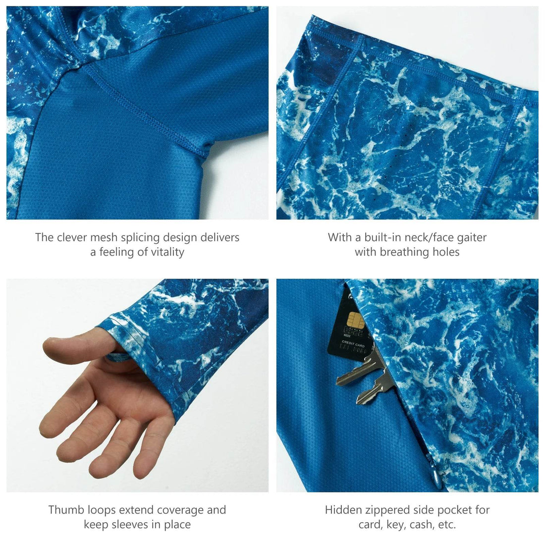 Bassdash Camo UPF 50+ Hoodie Shirt - Fish & Cheaps | Fishing & Outdoor Gear