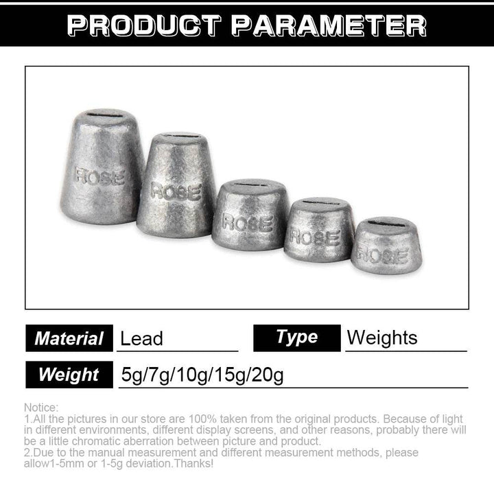 Spinpoler Multi-Depth Screw Sinker – Versatile Weight System - Fish & Cheaps | Fishing & Outdoor Gear