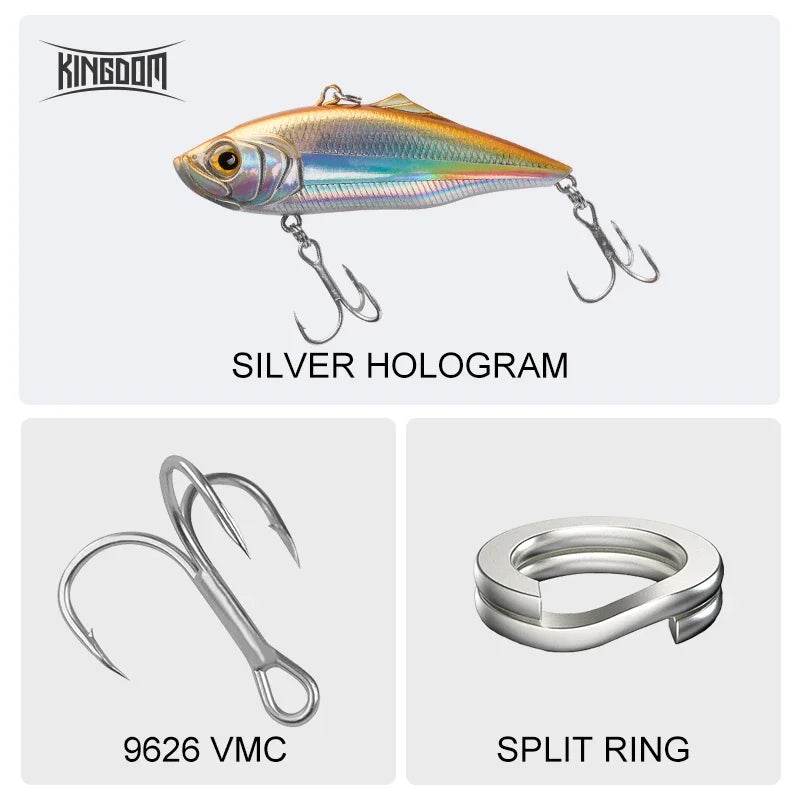 Kingdom VIB Sinking Lure – Lifelike Swim Bait - Fish & Cheaps | Fishing & Outdoor Gear