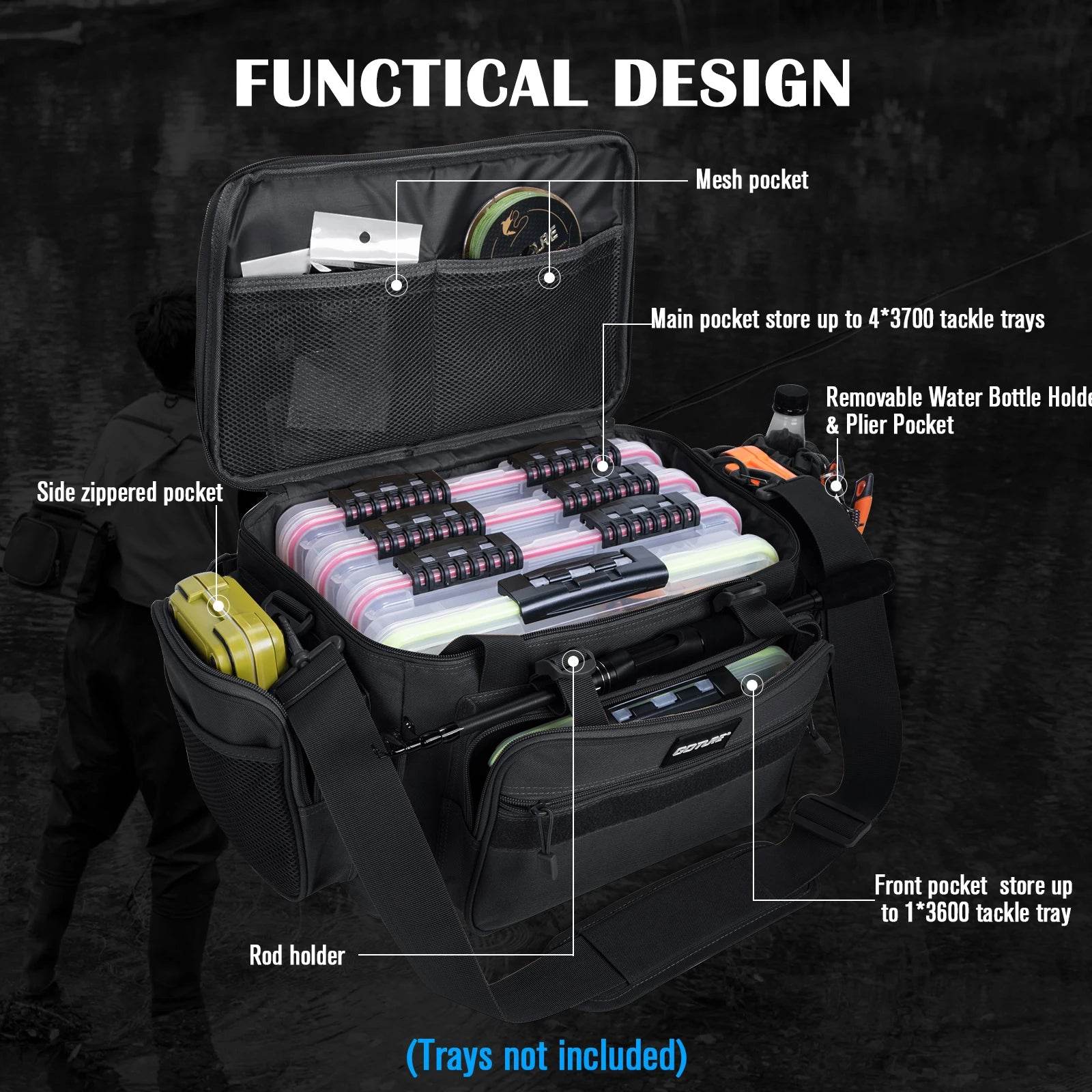 Goture Angling Sports Storage Bag - Fish & Cheaps | Fishing & Outdoor Gear