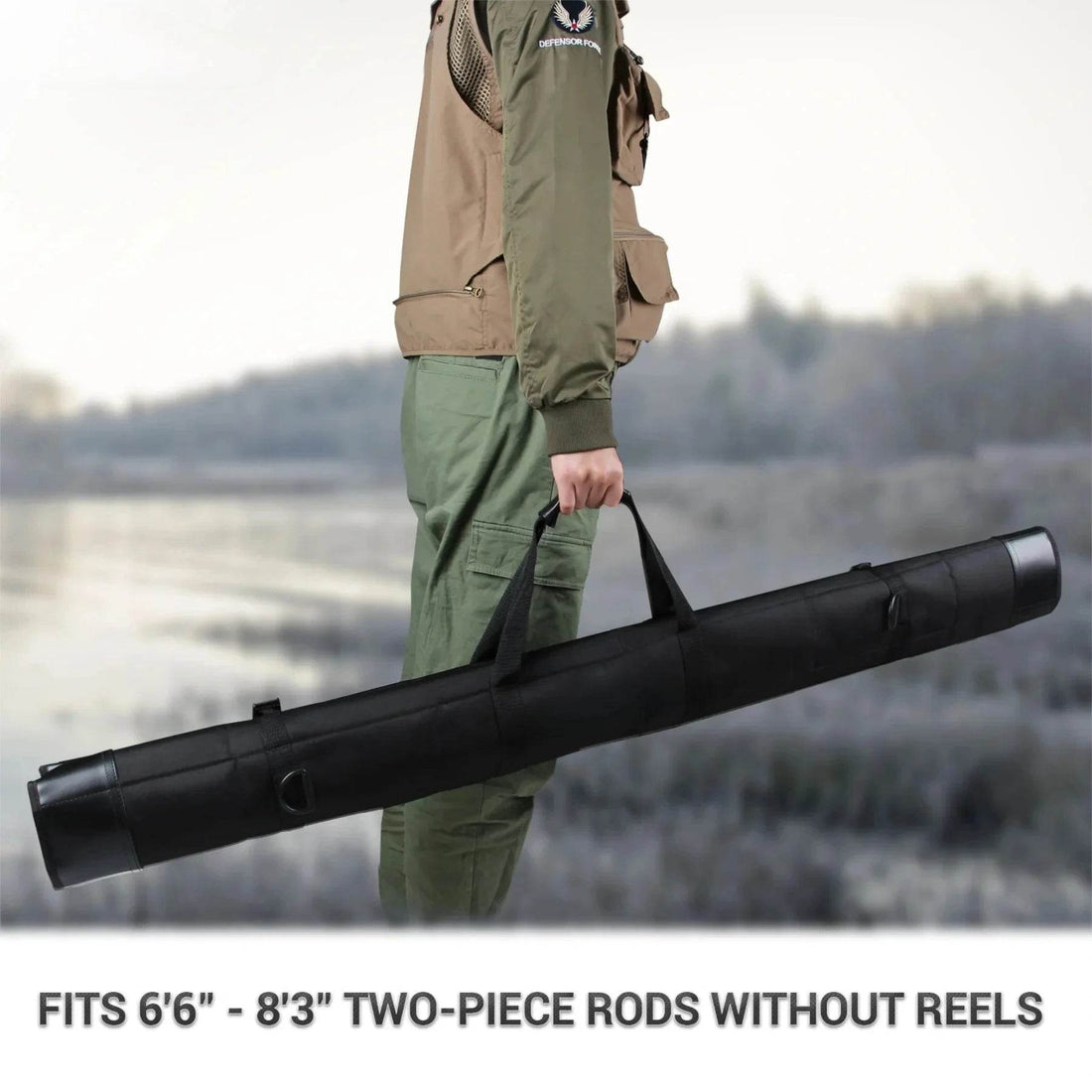 Booms Fishing PB2 Travel Rod Bag - Fish & Cheaps | Fishing & Outdoor Gear