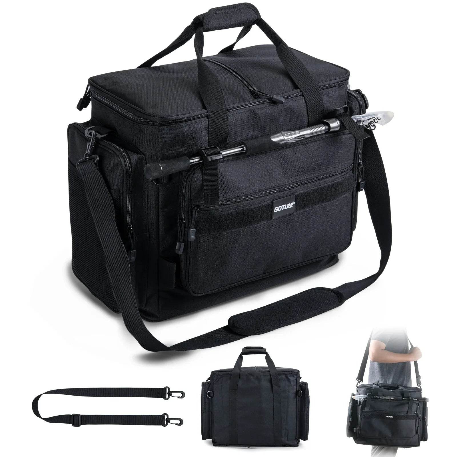 Goture Outdoor Waterproof Fishing Tackle Bag - Fish & Cheaps | Fishing & Outdoor Gear