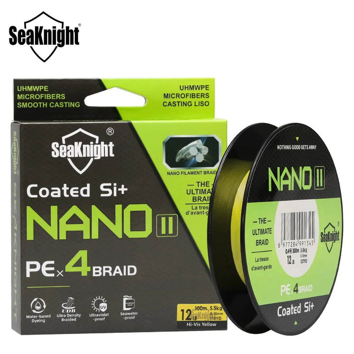 SeaKnight NANO II Braided Fishing Line - Fish & Cheaps | Fishing & Outdoor Gear