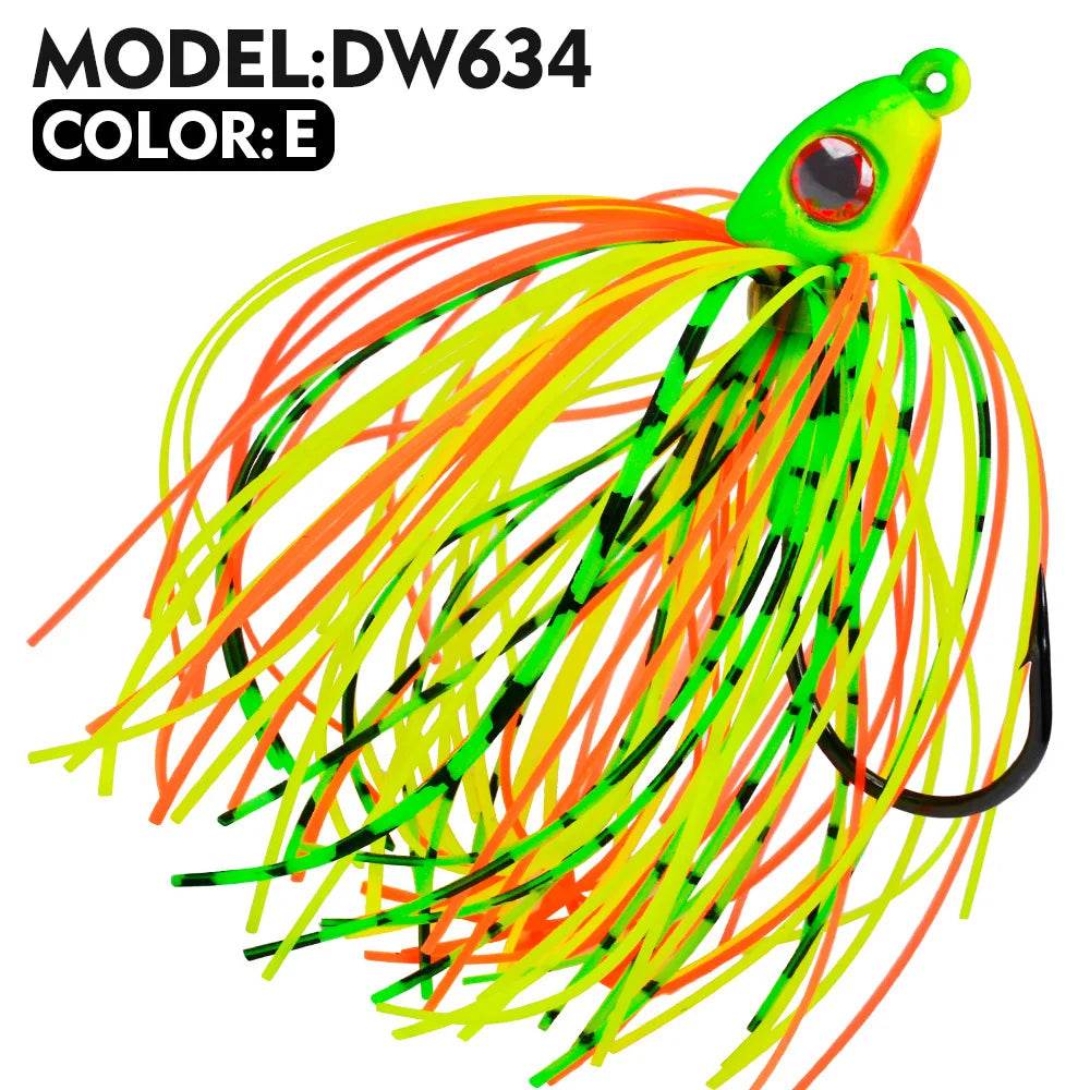PROBEROS Weedless Spinnerbait Jig - Fish & Cheaps | Fishing & Outdoor Gear