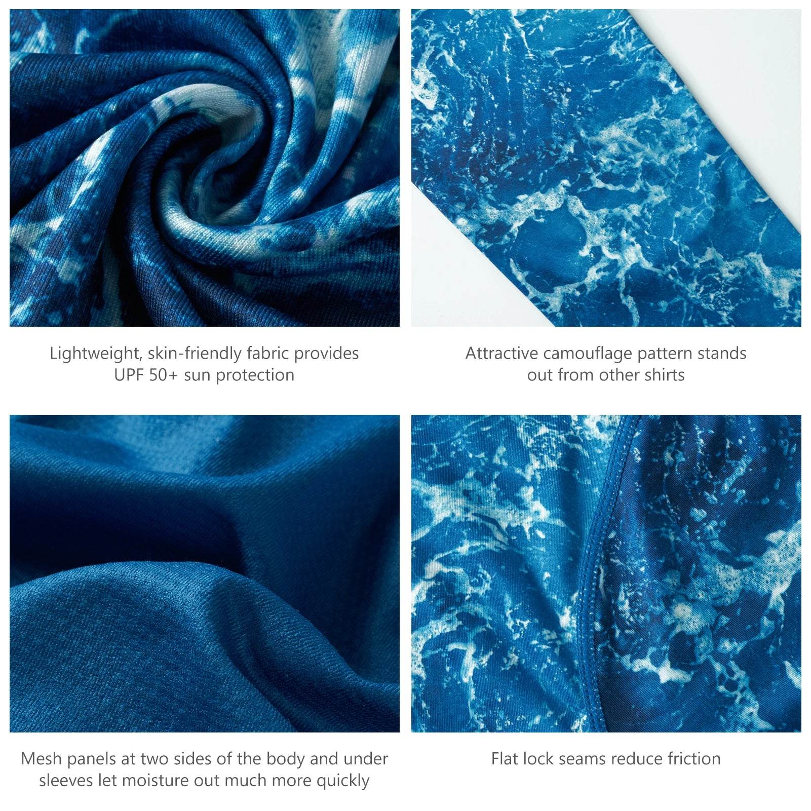 Bassdash Camo UPF 50+ Hoodie Shirt - Fish & Cheaps | Fishing & Outdoor Gear