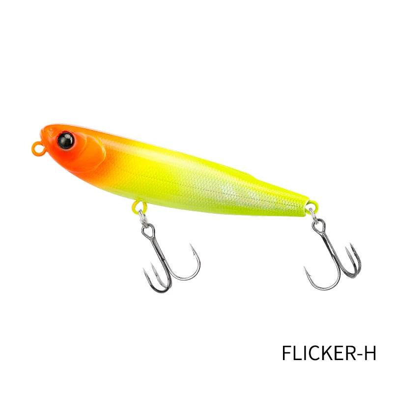 TSURINOYA FLICKER 70F Z Dog Topwater Walker - Fish & Cheaps | Fishing & Outdoor Gear