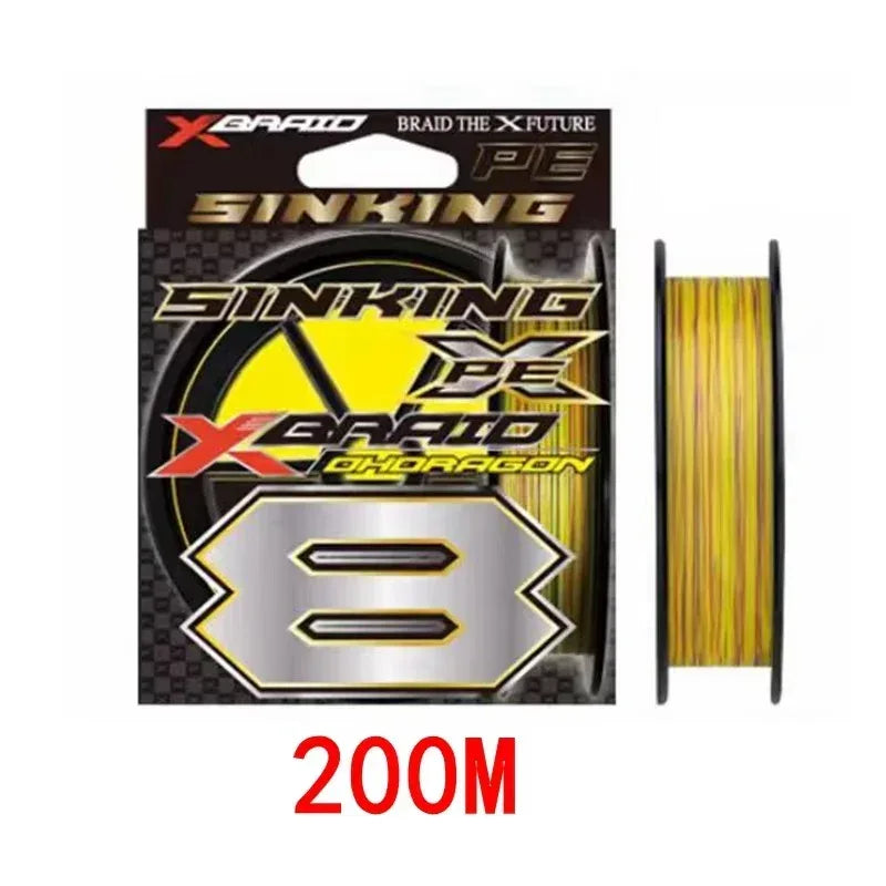 YGK X-Braid Ohdragon X8 Sinking PE Fishing Line - Fish & Cheaps | Fishing & Outdoor Gear