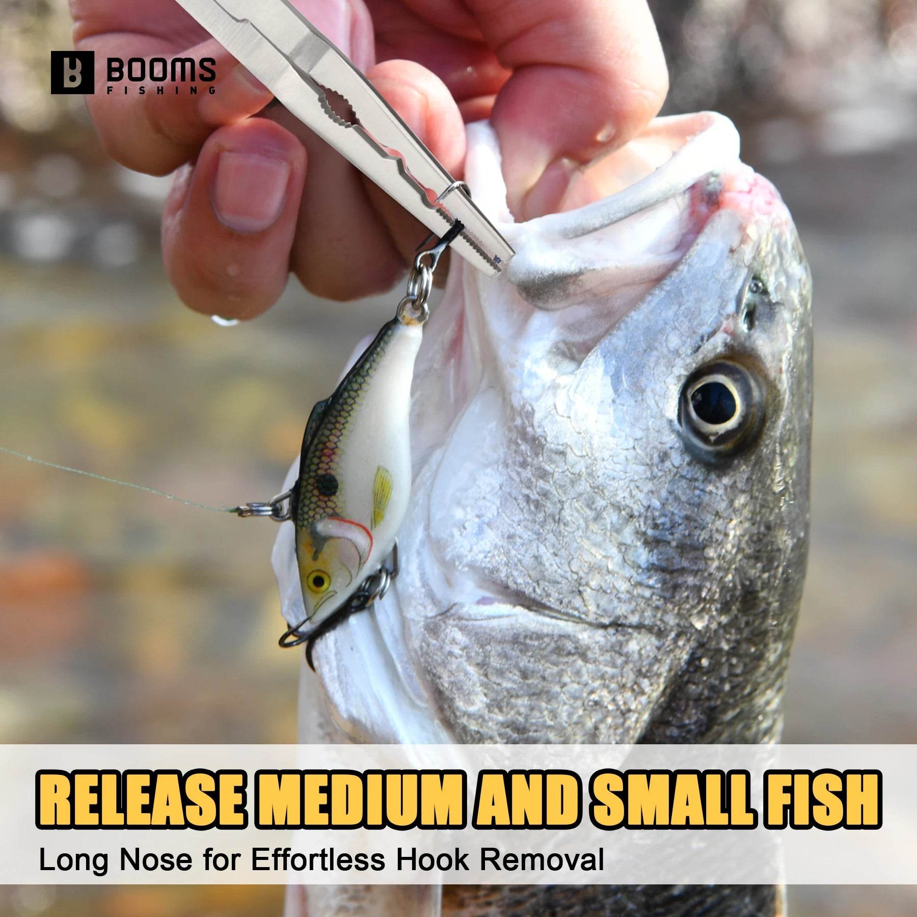 Booms Fishing H06 Multifunction Pliers 20cm - Fish & Cheaps | Fishing & Outdoor Gear