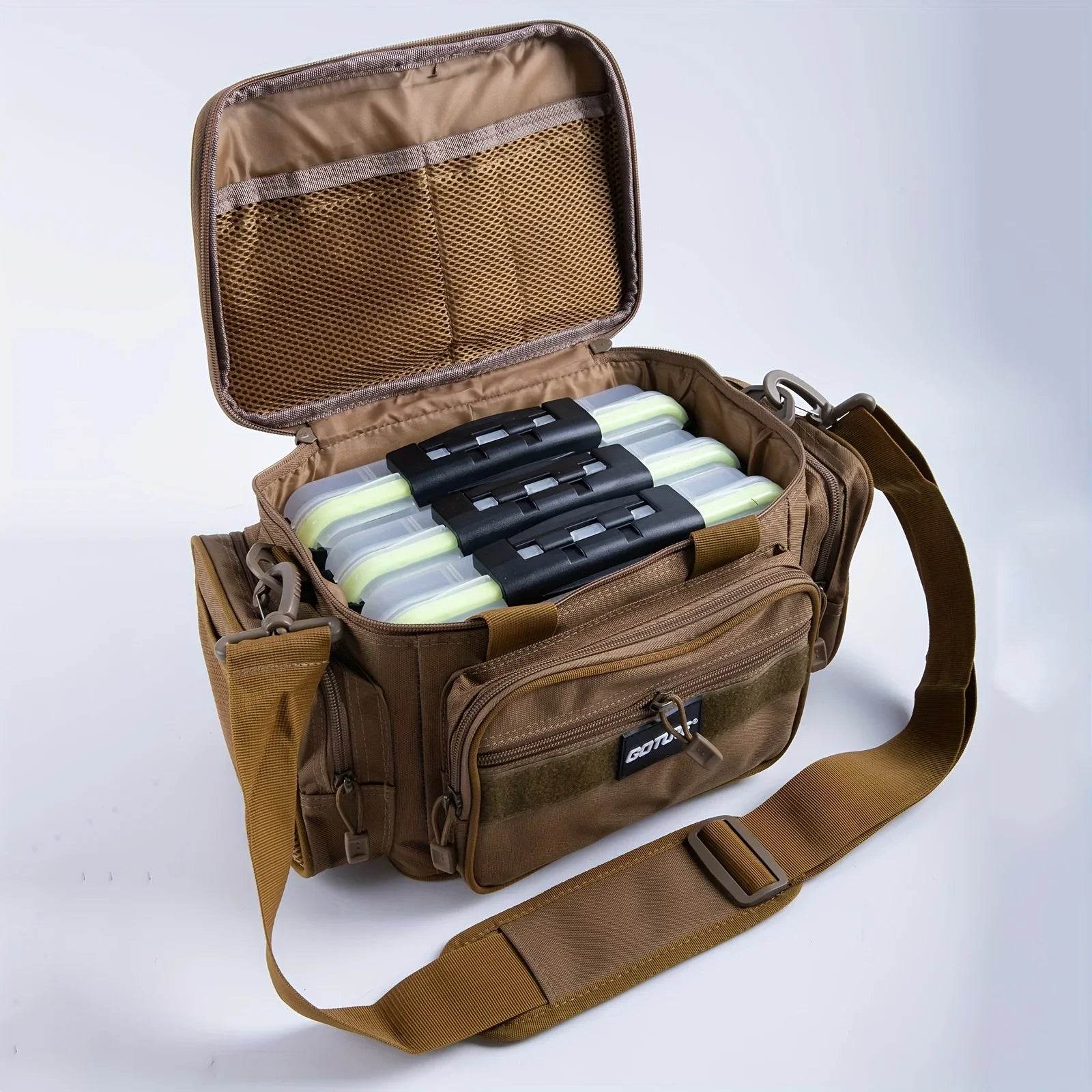 Goture Waterproof Fishing Bag – 3 Box Outdoor Backpack - Fish & Cheaps | Fishing & Outdoor Gear