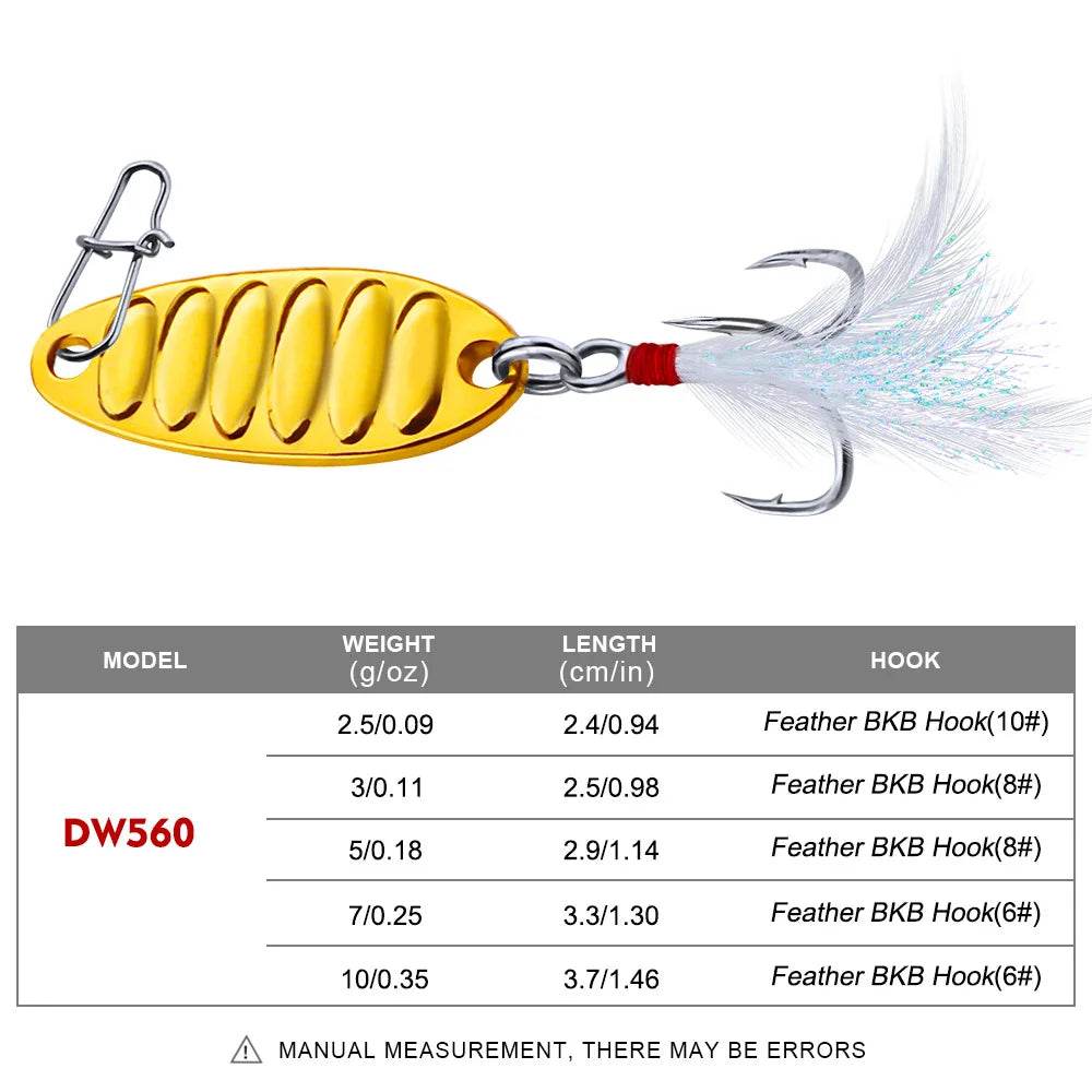 PROBEROS Mini Metal Spoon Lure - Fish & Cheaps | Fishing & Outdoor Gear