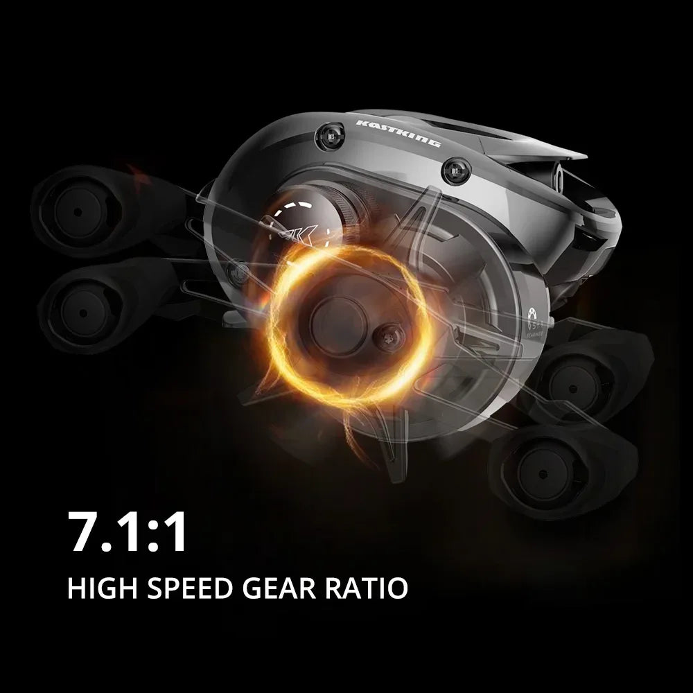 KastKing MaxSteel Baitcasting Reel – Magnetic Braking, 7.1:1 - Fish & Cheaps | Fishing & Outdoor Gear