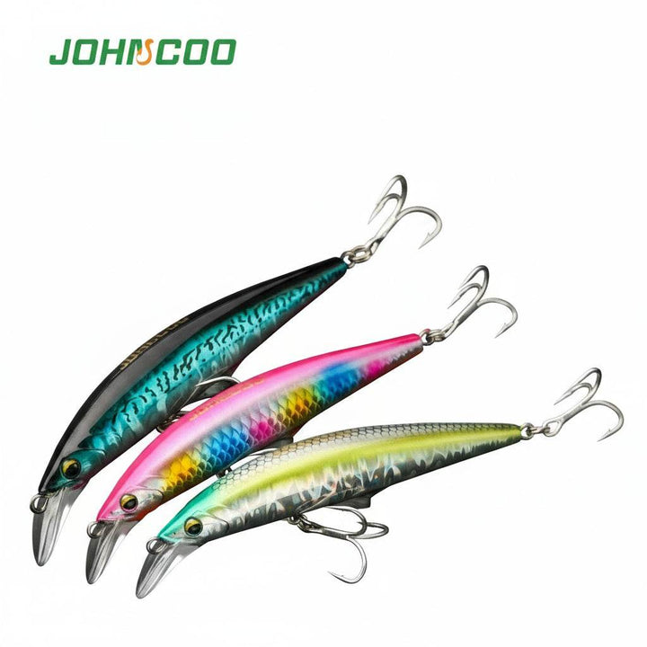 JOHNCOO Long Casting Heavy Minnow Jerkbait - Fish & Cheaps | Fishing & Outdoor Gear