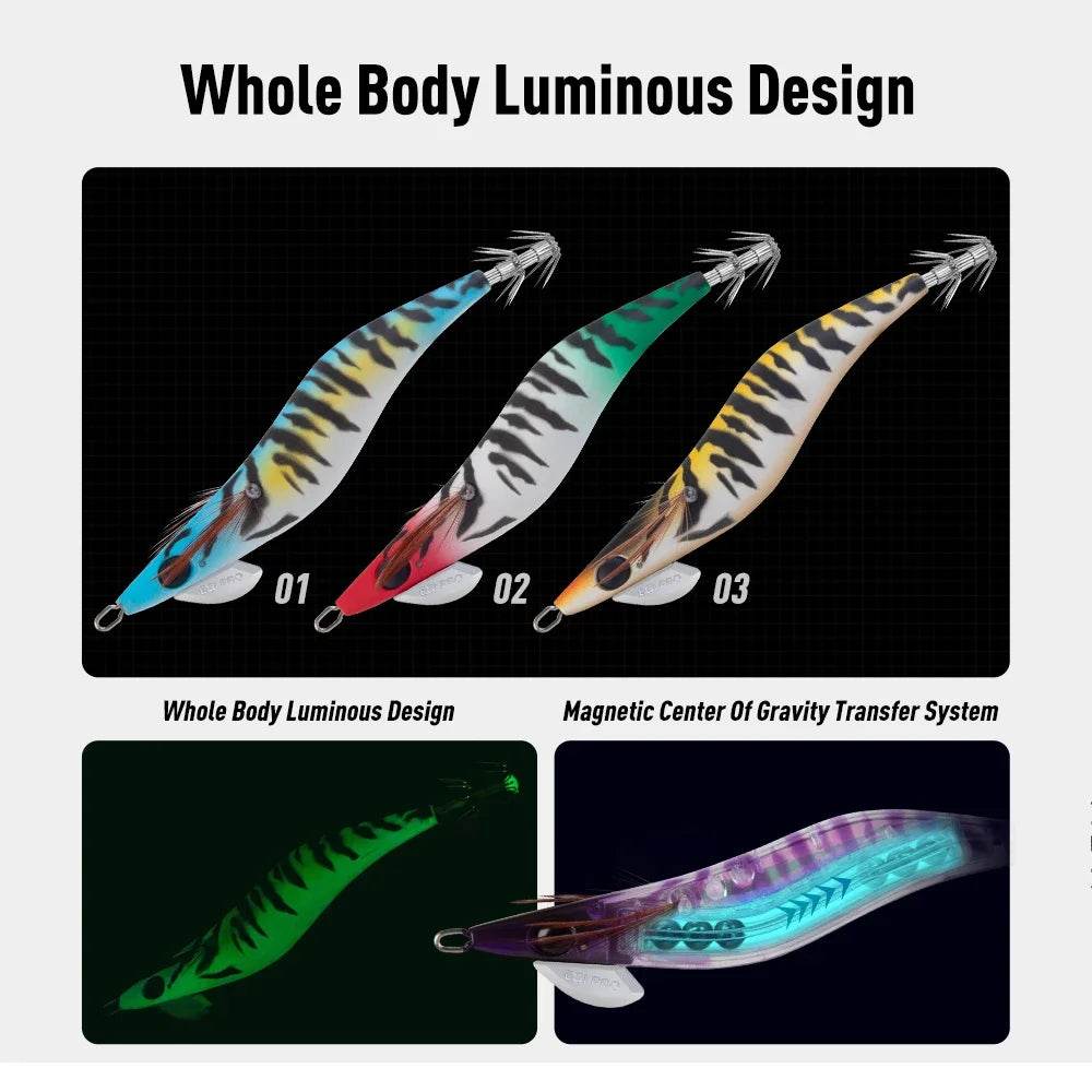 Kingdom Long Casting Luminous EGI Squid Jig - Fish & Cheaps | Fishing & Outdoor Gear