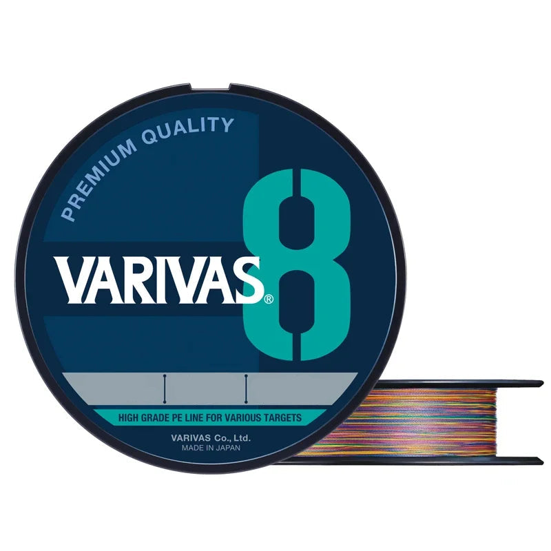 Varivas 8X Braided PE Fishing Line – Premium Multifilament