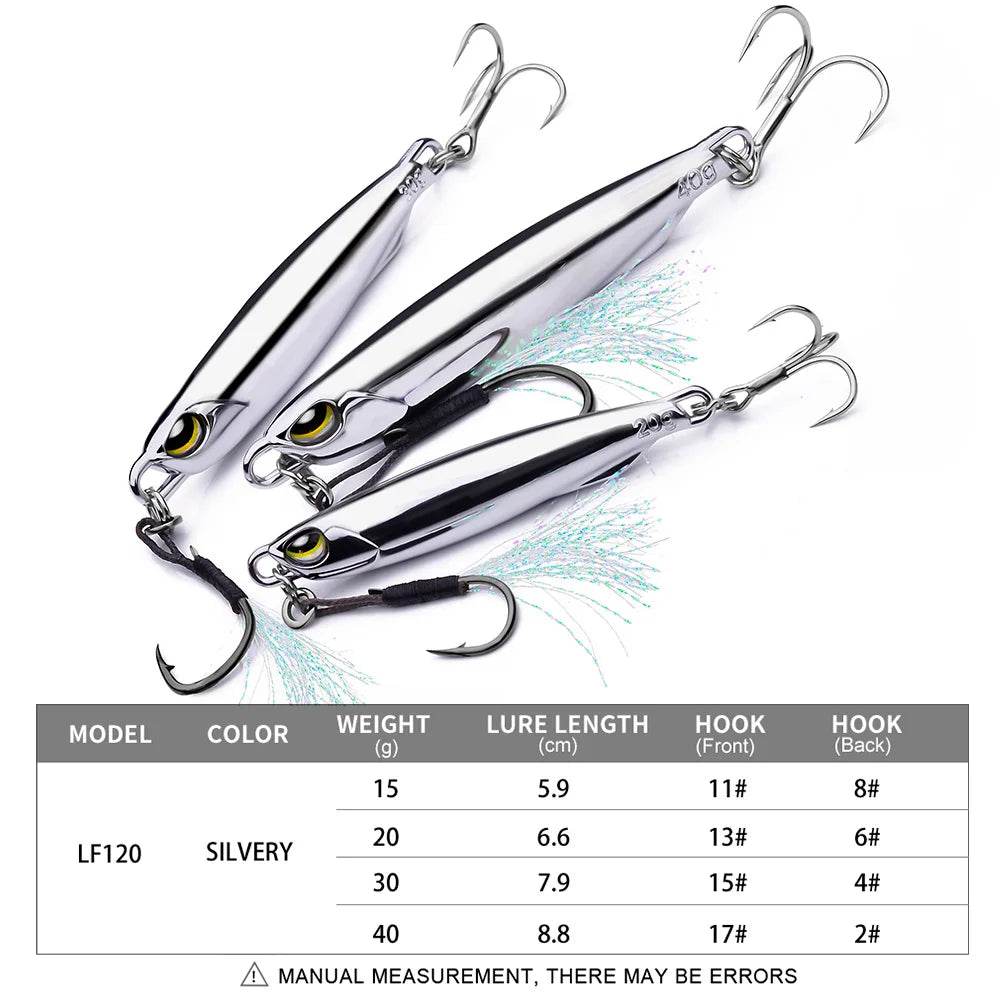 PROBEROS Hot Metal Jig – Versatile Saltwater Fishing Lure - Fish & Cheaps | Fishing & Outdoor Gear