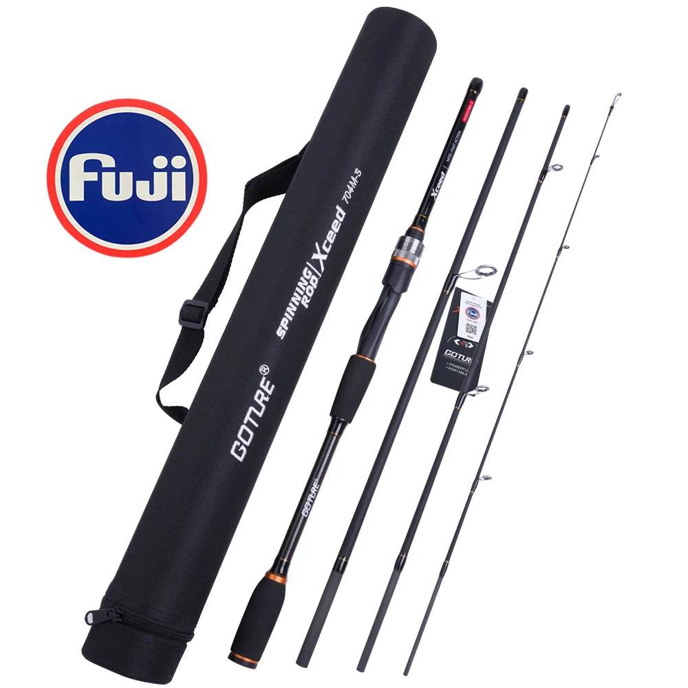 Goture Xceed II Ultra Light Travel Spinning/Casting Rod - Fish & Cheaps | Fishing & Outdoor Gear
