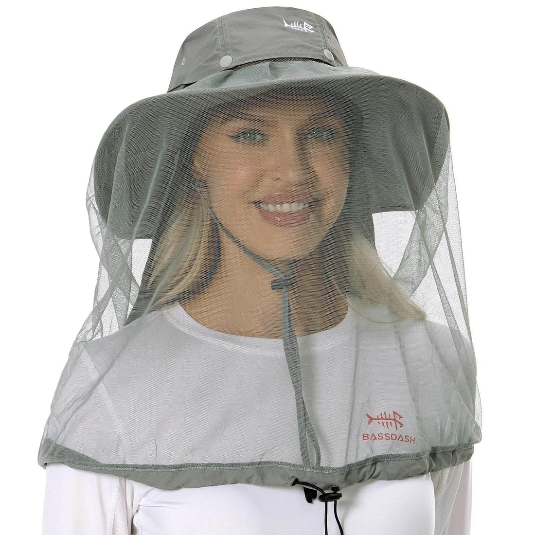 Bassdash UPF 50+ Anti Fly Hat - Fish & Cheaps | Fishing & Outdoor Gear