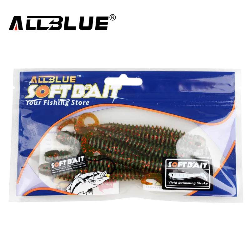 ALLBLUE Saturn 105mm Soft Lure – Irresistible Worm Grub Action - Fish & Cheaps | Fishing & Outdoor Gear