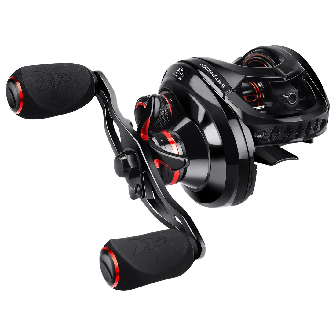KastKing MegaJaws Baitcasting Reel – AutoMag Dual Braking, 17.6 lb Carbon Drag - Fish & Cheaps | Fishing & Outdoor Gear