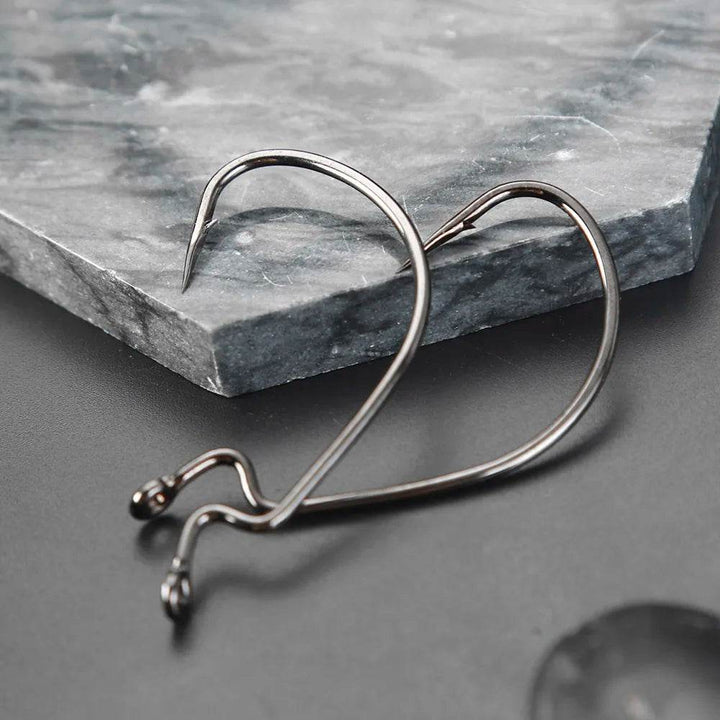 JOHNCOO 4X Blood Wide Crank Fishing Hooks - Fish & Cheaps | Fishing & Outdoor Gear