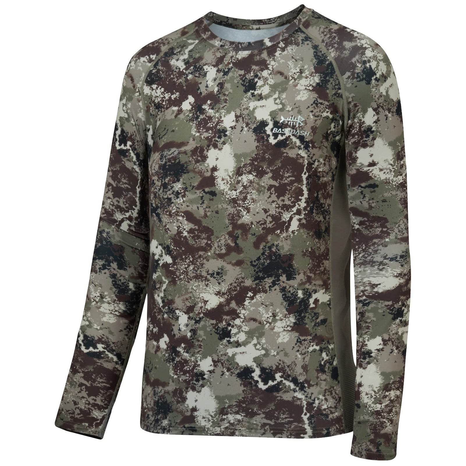 Bassdash FS13M Camo Fishing Performance Shirt - Fish & Cheaps | Fishing & Outdoor Gear