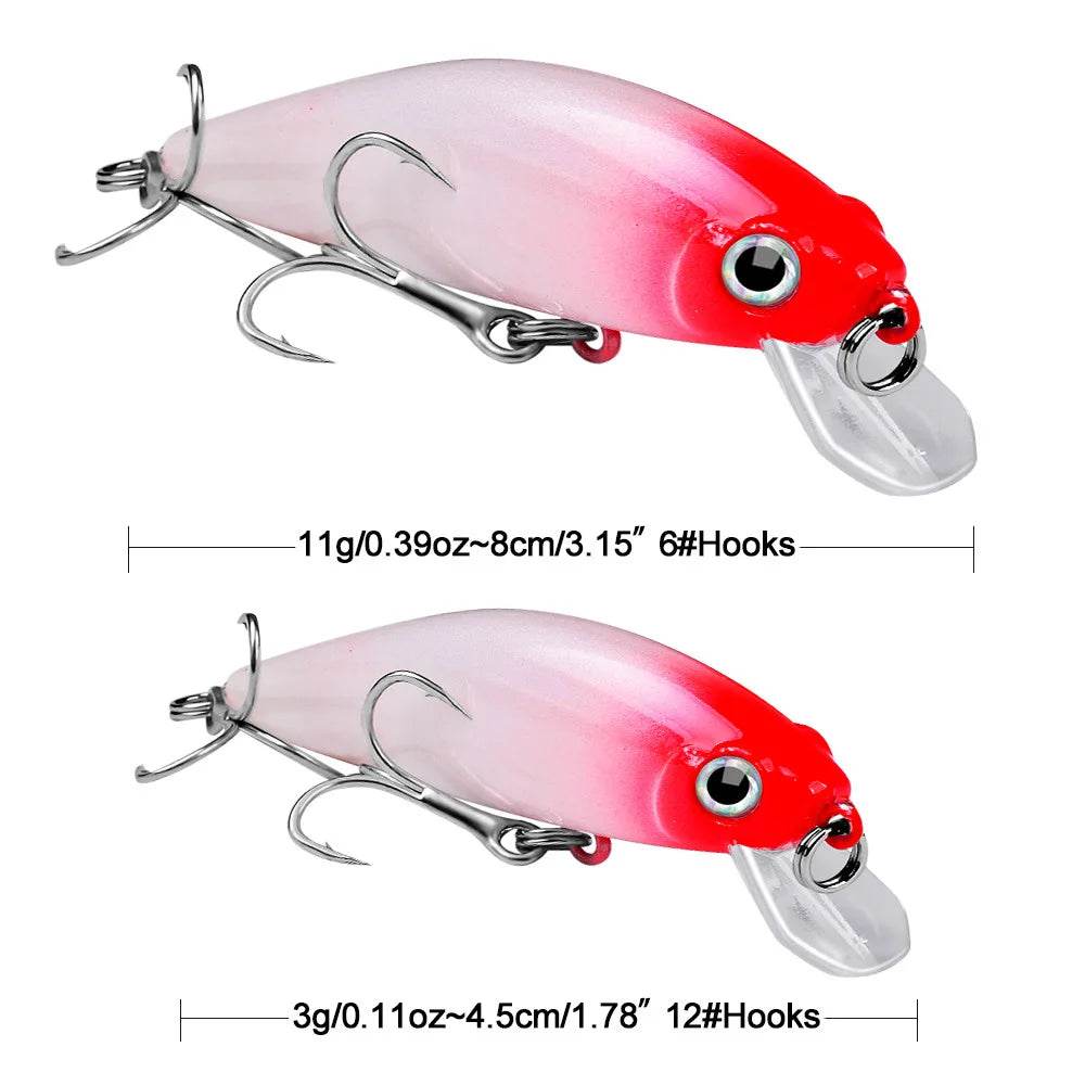 PROBEROS Sinking Minnow 80mm – Lifelike Crankbait Action - Fish & Cheaps | Fishing & Outdoor Gear
