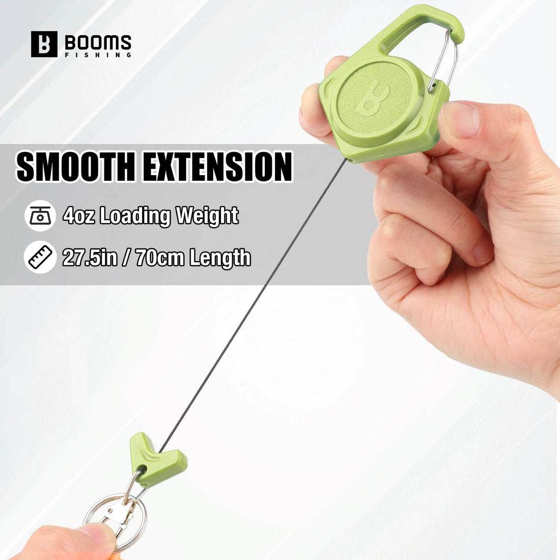 Booms Fishing XW80 Retractable Zinger - Fish & Cheaps | Fishing & Outdoor Gear