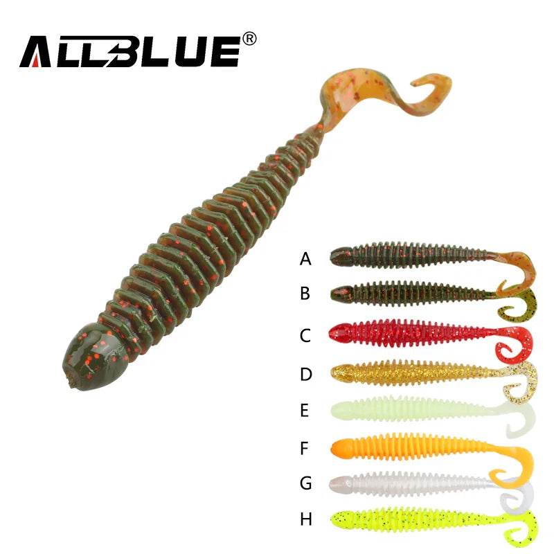 ALLBLUE Saturn 105mm Soft Lure – Irresistible Worm Grub Action - Fish & Cheaps | Fishing & Outdoor Gear