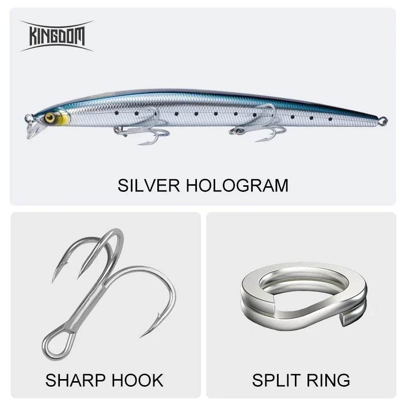 Kingdom Long Casting Minnow – Distance & Versatility - Fish & Cheaps | Fishing & Outdoor Gear
